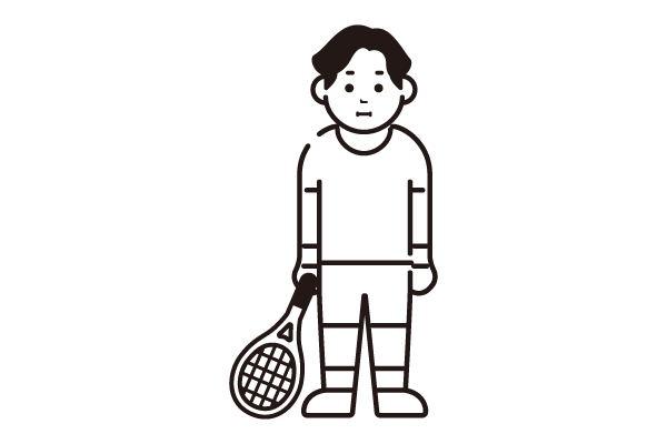 テニスプレイヤー2