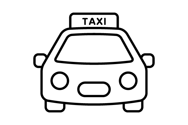 タクシー正面図4