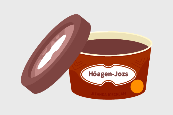 ハーゲンダッツぽいアイスクリーム2