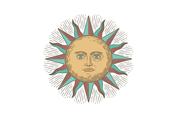 太陽のイラスト11