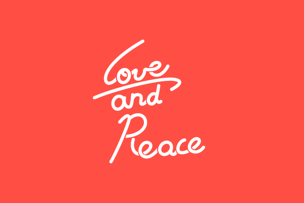 愛だlove and peaceだ